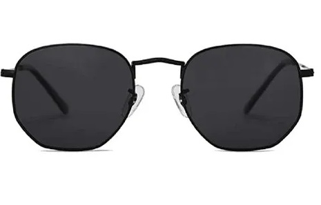 Geometric sunglasses hexagon best sale